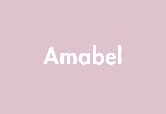Amabel meaning