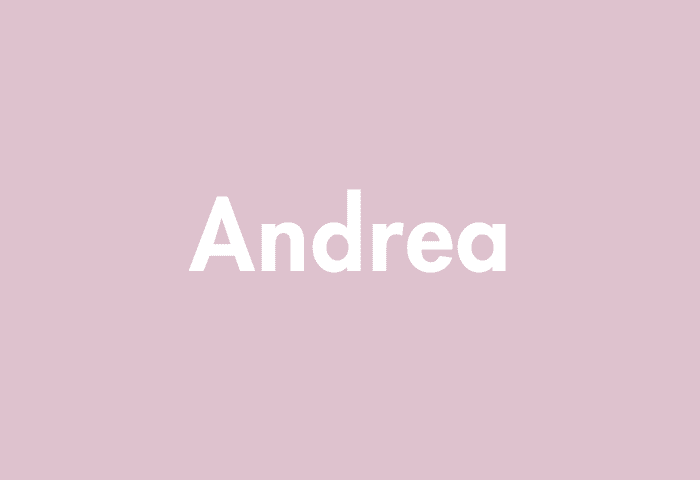 Andrea meaning