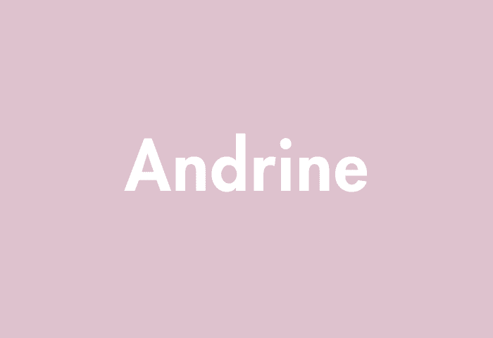 Andrine meaning