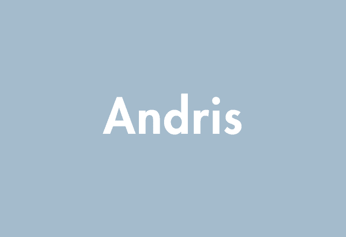 Andris meaning