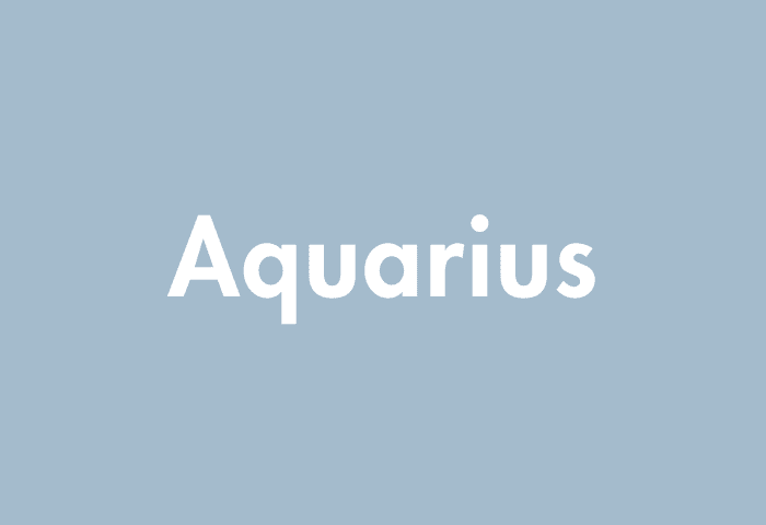 Aquarius meaning