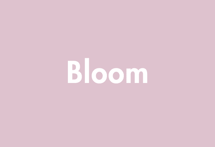 Bloom meaning