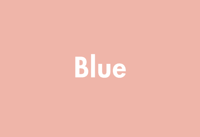Blue meaning