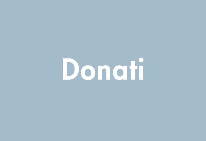 Donati meaning