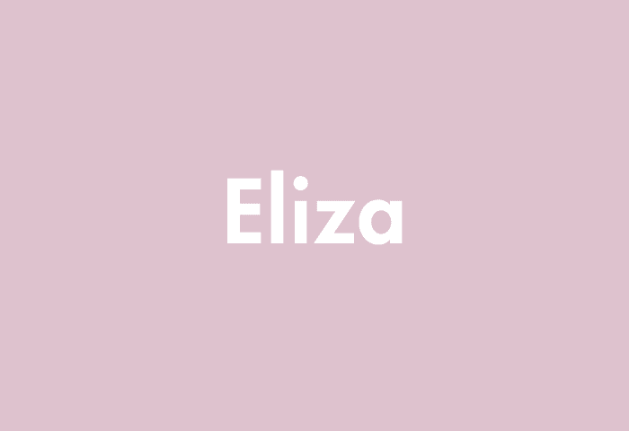 Eliza meaning