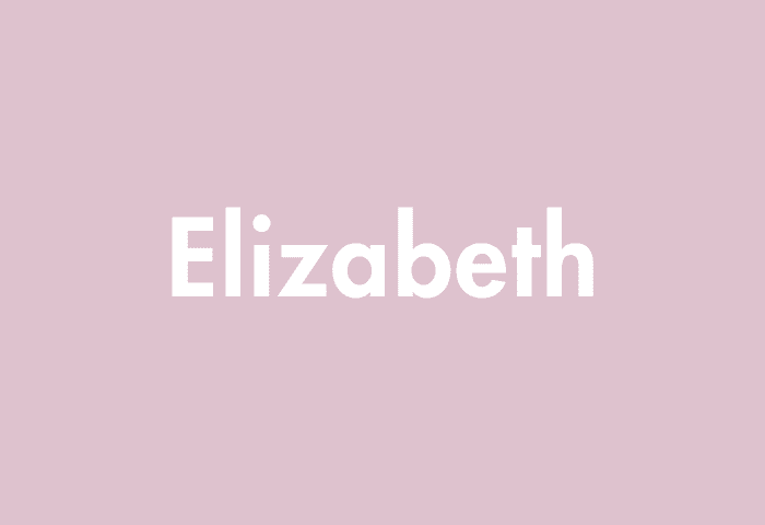 Elizabeth meaning