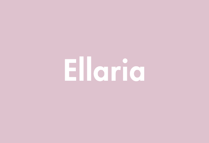 Ellaria meaning