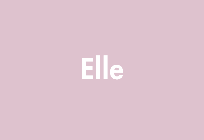 Elle meaning