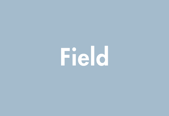 Field meaning