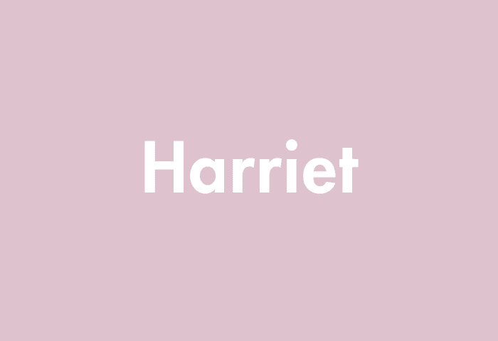 Harriet meaning