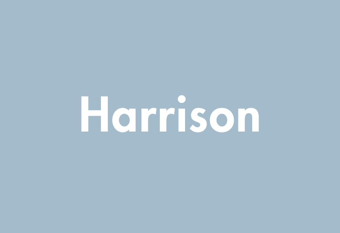 Harrison meaning
