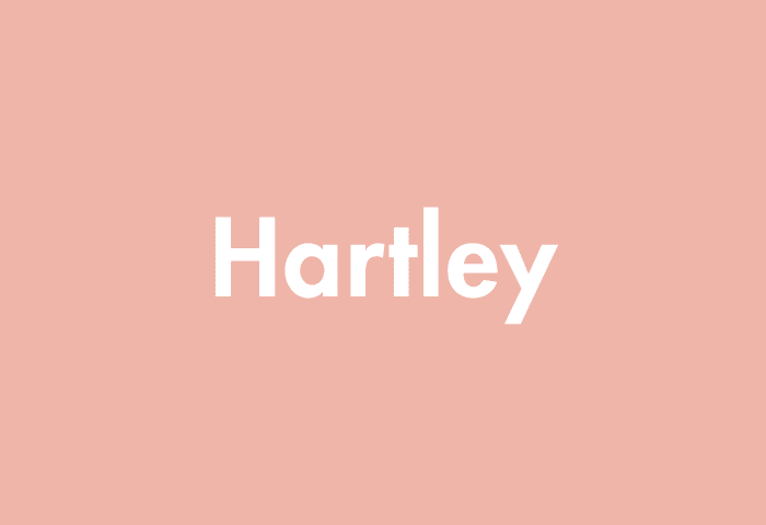 Hartley meaning