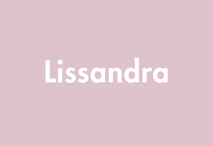 Lissandra meaning