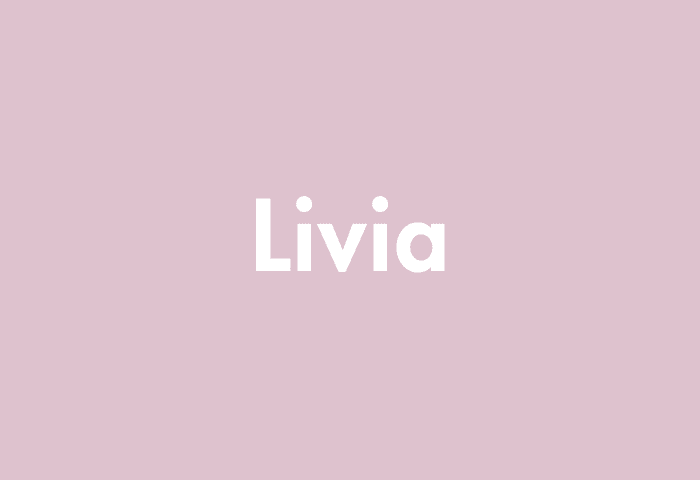 Livia meaning