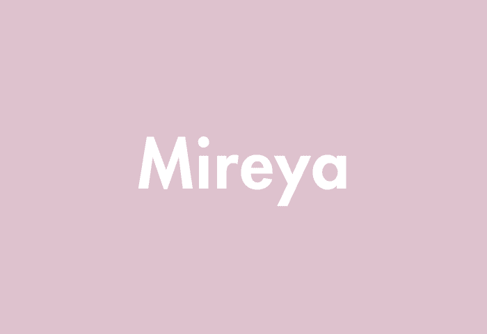 Mireya meaning