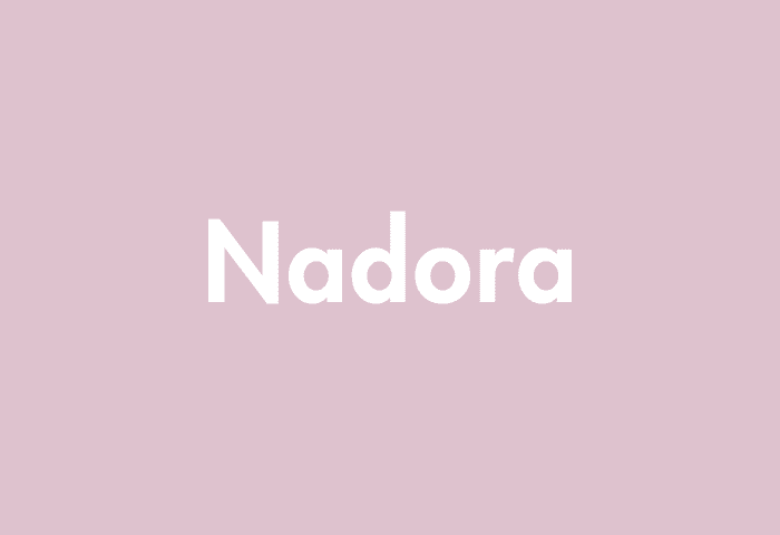 Nadora meaning