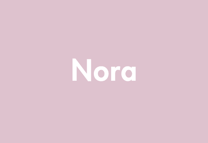 Nora meaning