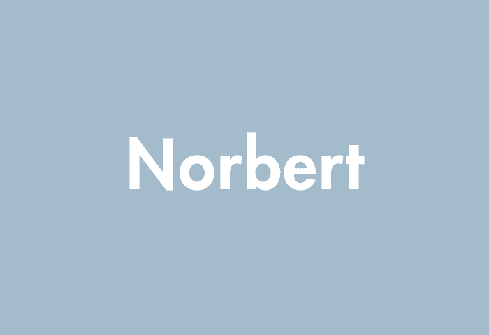 Norbert meaning