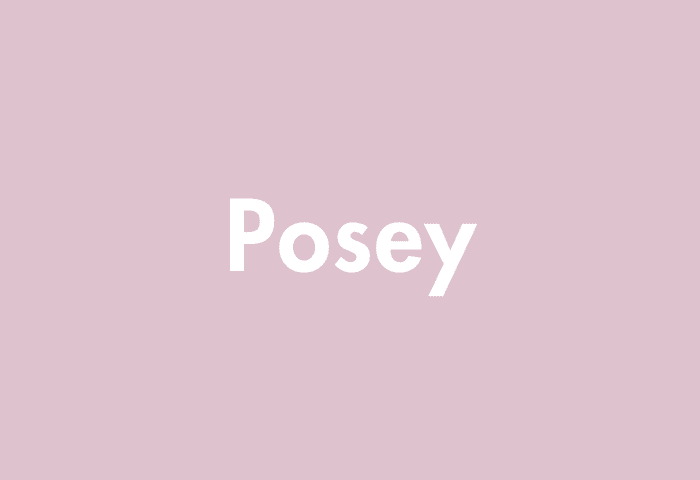 Posey meaning