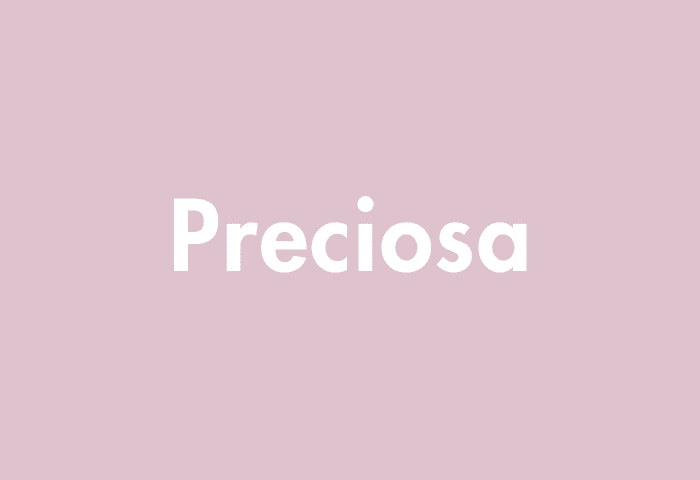 Preciosa meaning