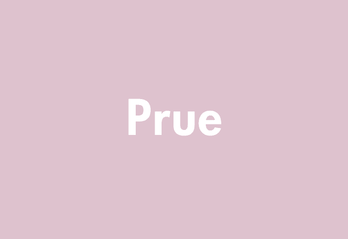 Prue meaning