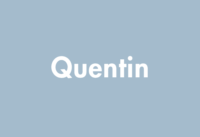 Quentin meaning