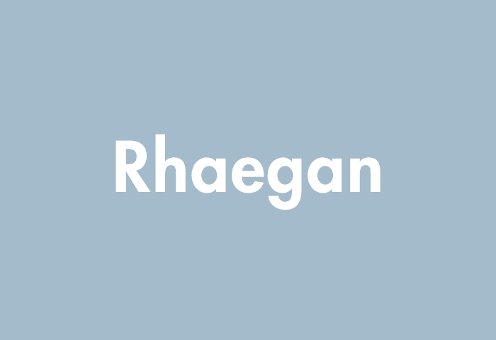 Rhaegan meaning