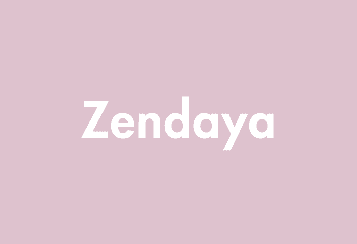 Zendaya meaning