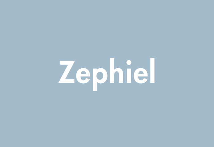 Zephiel meaning