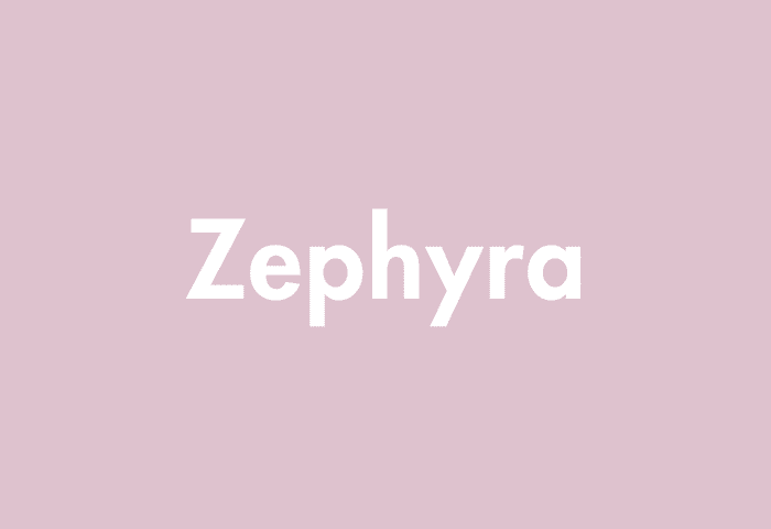 Zephyra meaning
