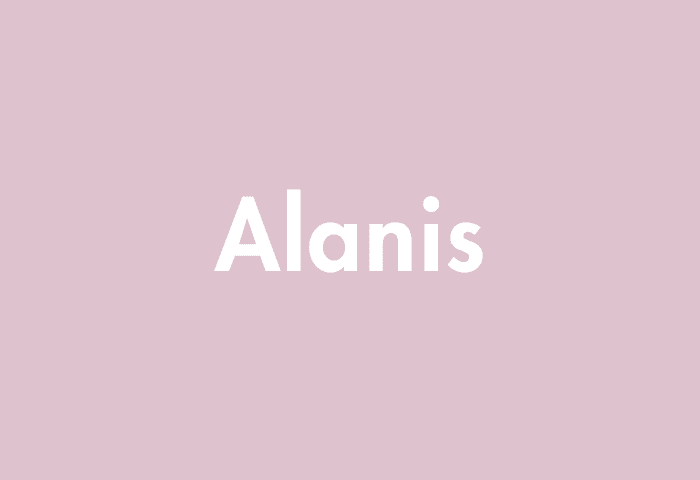 Alanis meaning