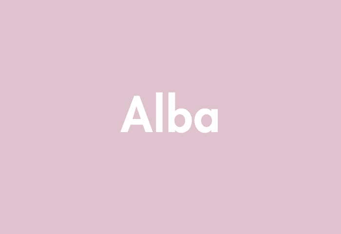 Alba meaning