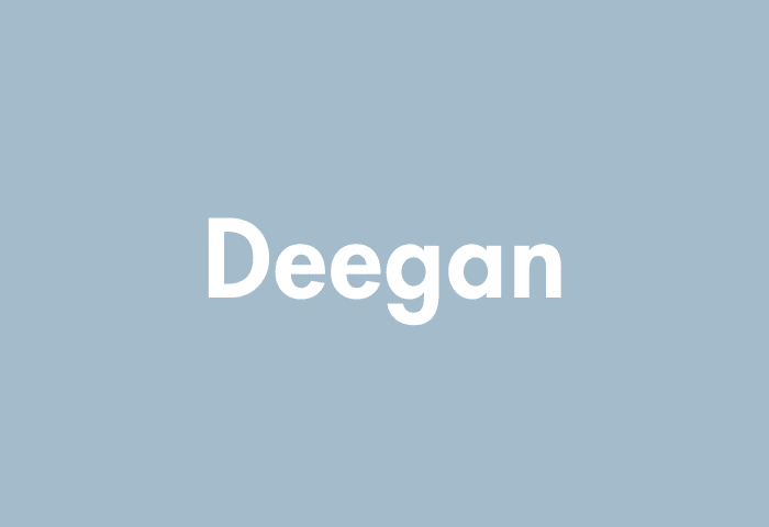 Deegan meaning