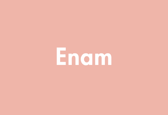 Enam meaning