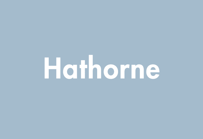 Hathorne meaning