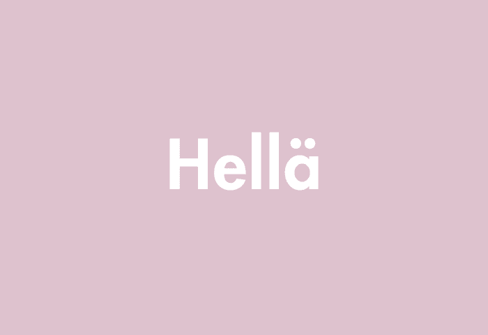 Hellä meaning