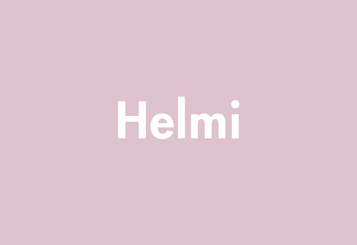 Helmi meaning