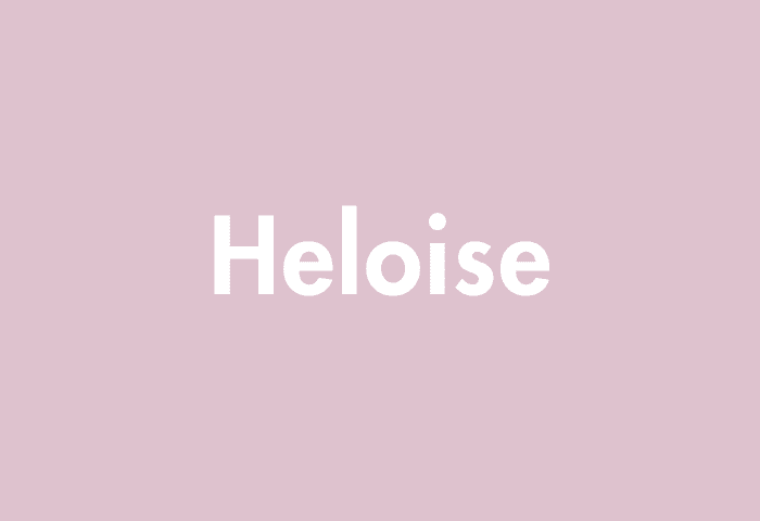 Heloise meaning