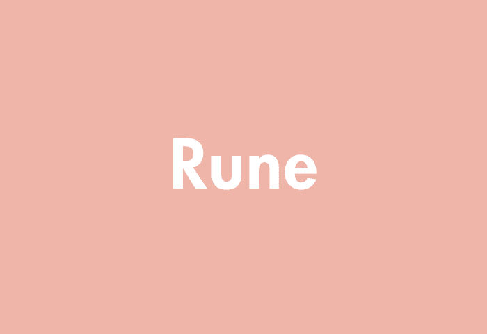 Rune meaning