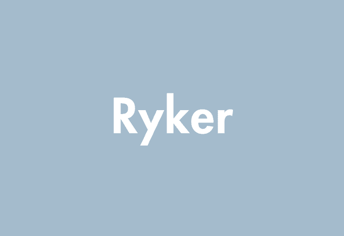 Ryker meaning