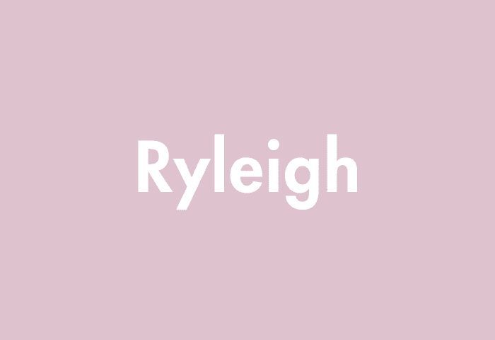 Ryleigh meaning