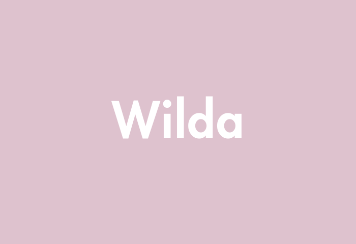 Wilda meaning