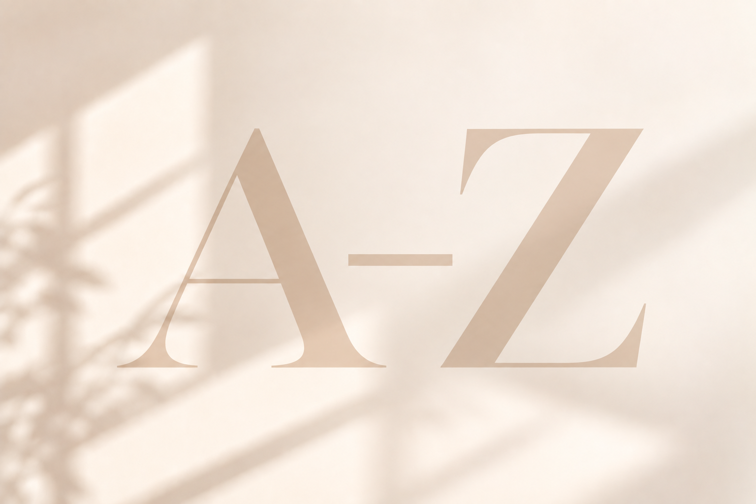 A-Z baby names
